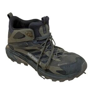 Merrell Boots Men 12 Brown Moab Speed 2 Mid GORE-TEX Hiking Gorpcore J037979